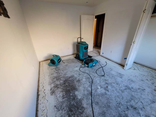 Water damage restoration process in NC
